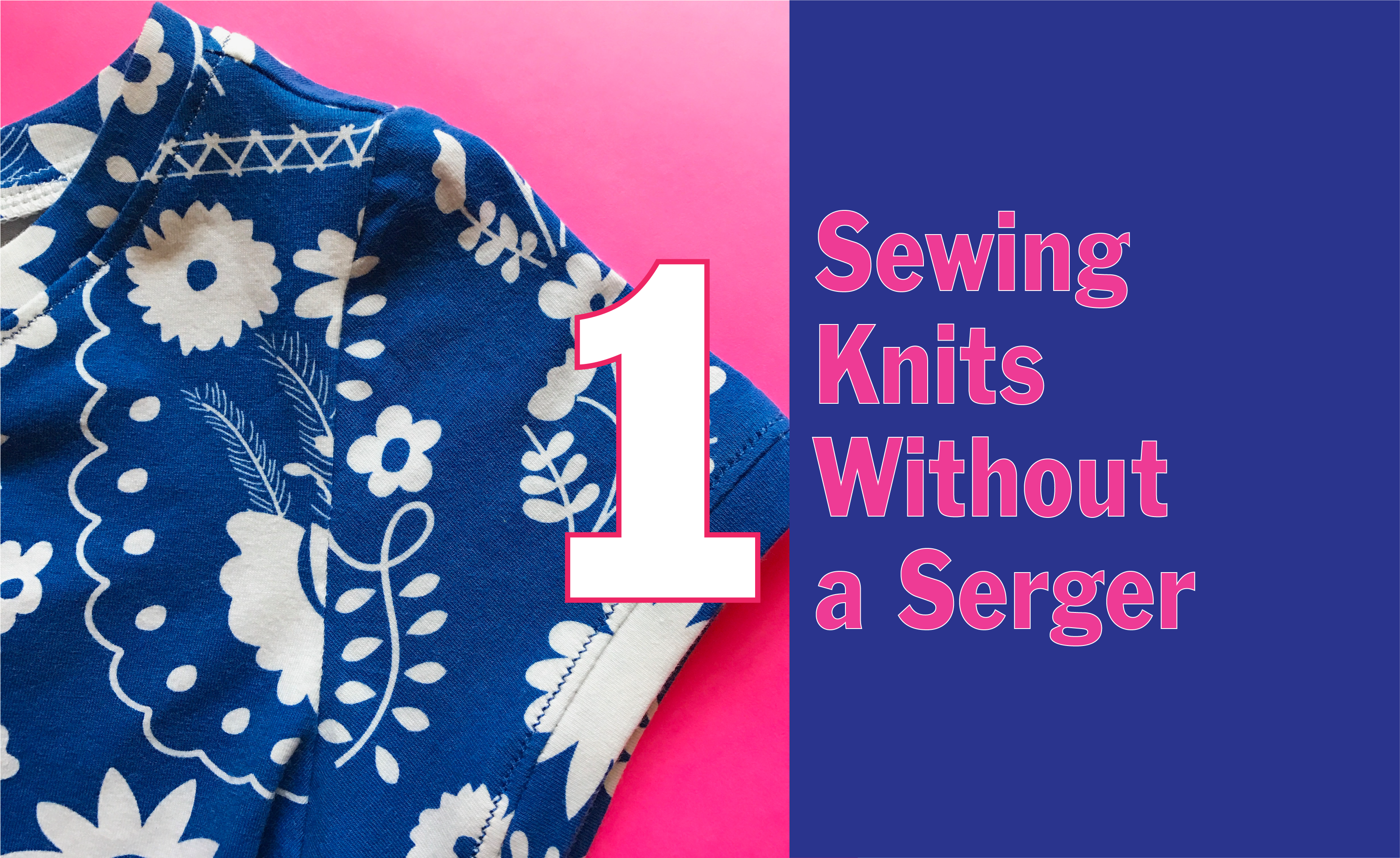 Sewing Knits League title card 1