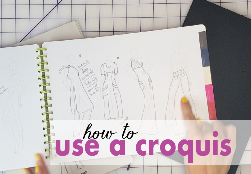 how to use a croquis title cards League