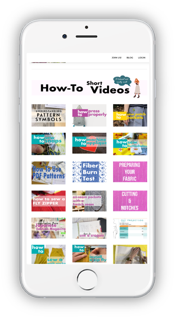video library League main page